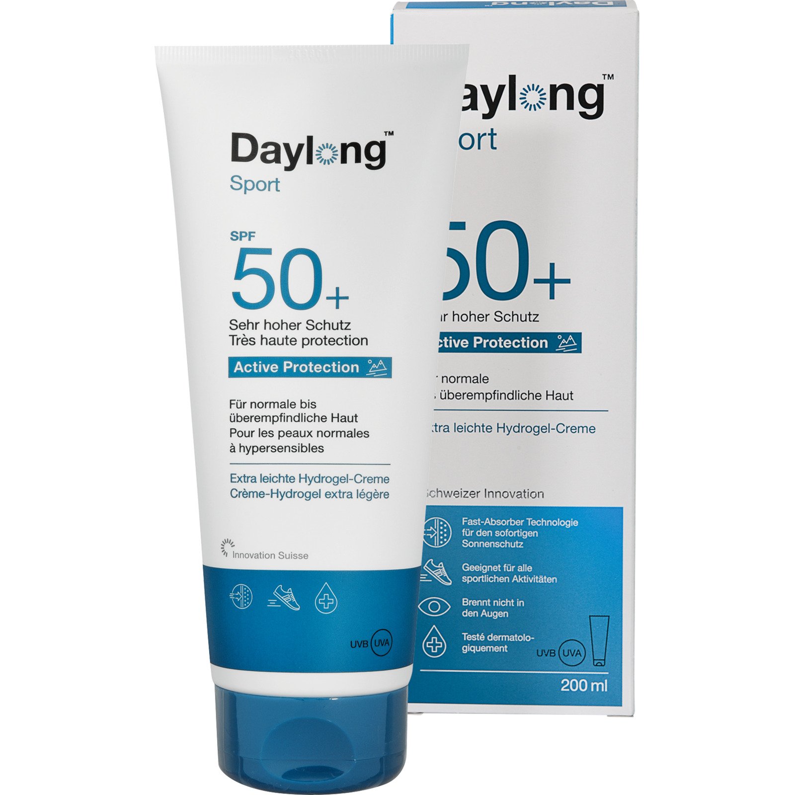 Daylong Sport Active Protection Hydrogel-Creme SPF 50+ 200 ml