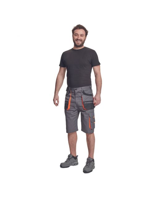 Cerva Werkshort Carl Grijs - Werkkleding