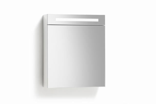 Lambini Designs TL spiegelkast Hoogglans wit 58cm rechts