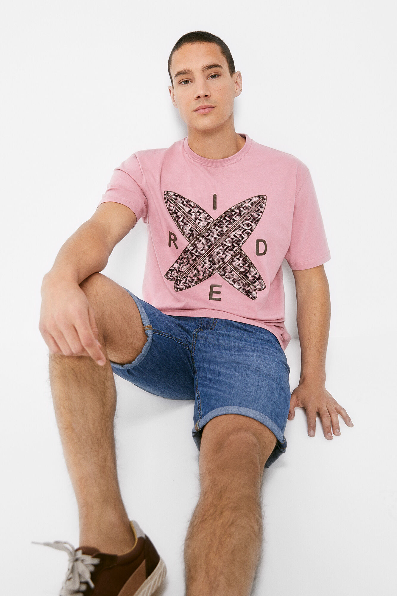Camiseta Ride - roxa