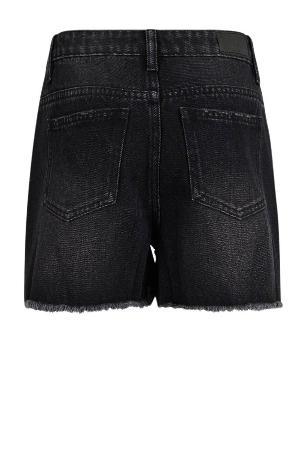Shoeby high waist regular fit denim short zwart