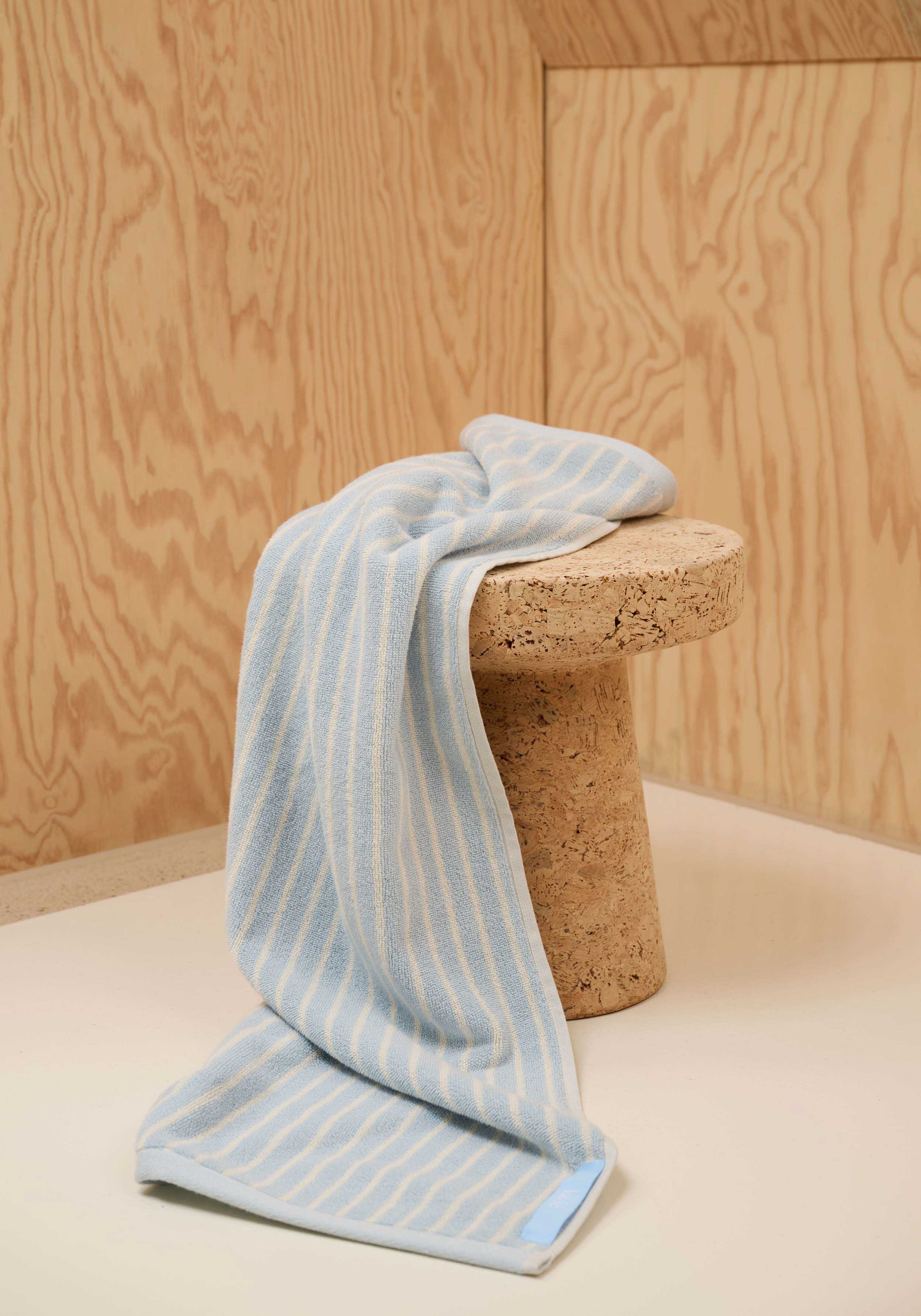 Lavie Badetuch Tom Ice Water Undyed