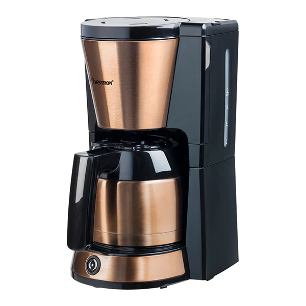 Cafetière filtre avec verseuse isotherme 8 tasses 900 W coloris cuivre