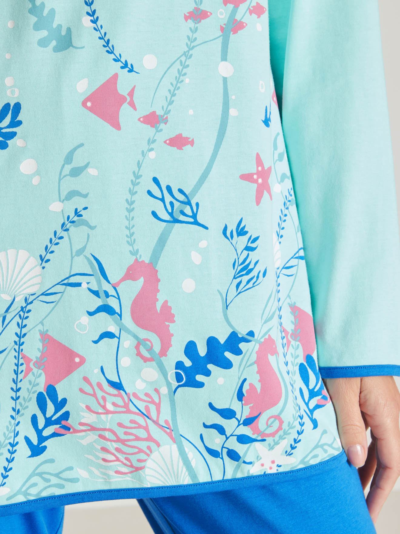 Pyjama fantaisie maille pur coton
