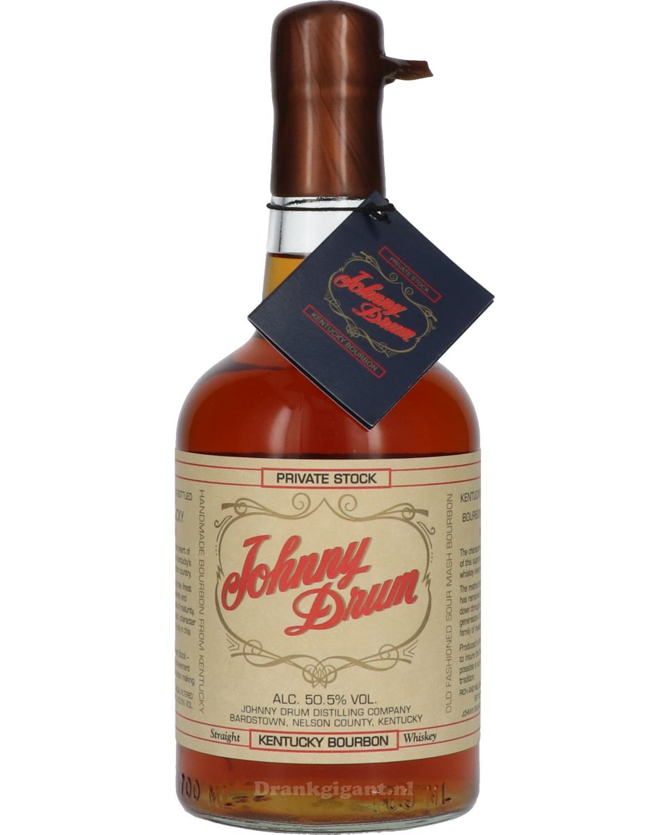 Johnny Drum Straight Bourbon 50.5% 70 cl