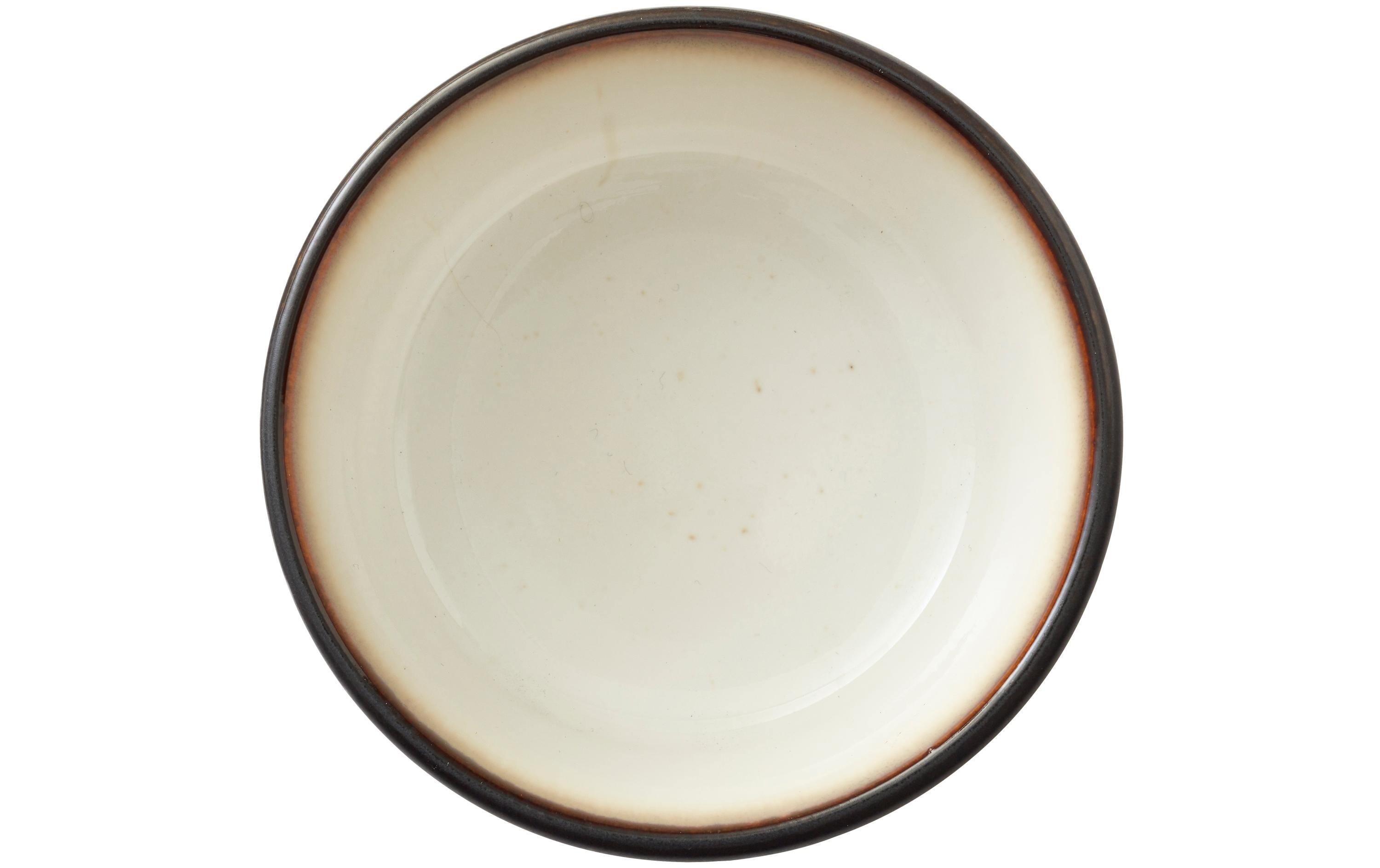 Müslischale 4 Stück, 10 cm, Schwarz/MehrfarbigSchalenset aus Steingut