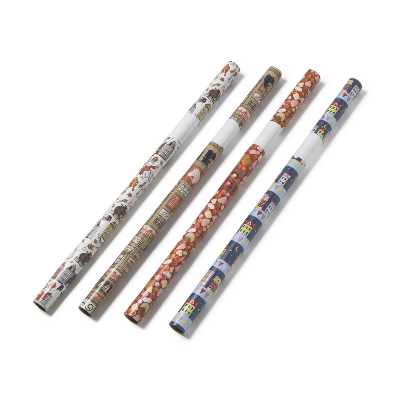 Inpakpapier sint - diverse varianten - 70x300 cm