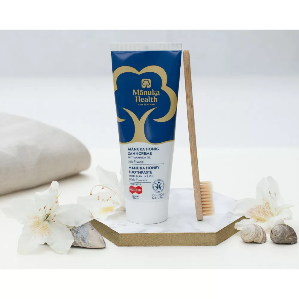 Manuka Honey Tandpasta m. Manuka olie og flour - 75 ml.