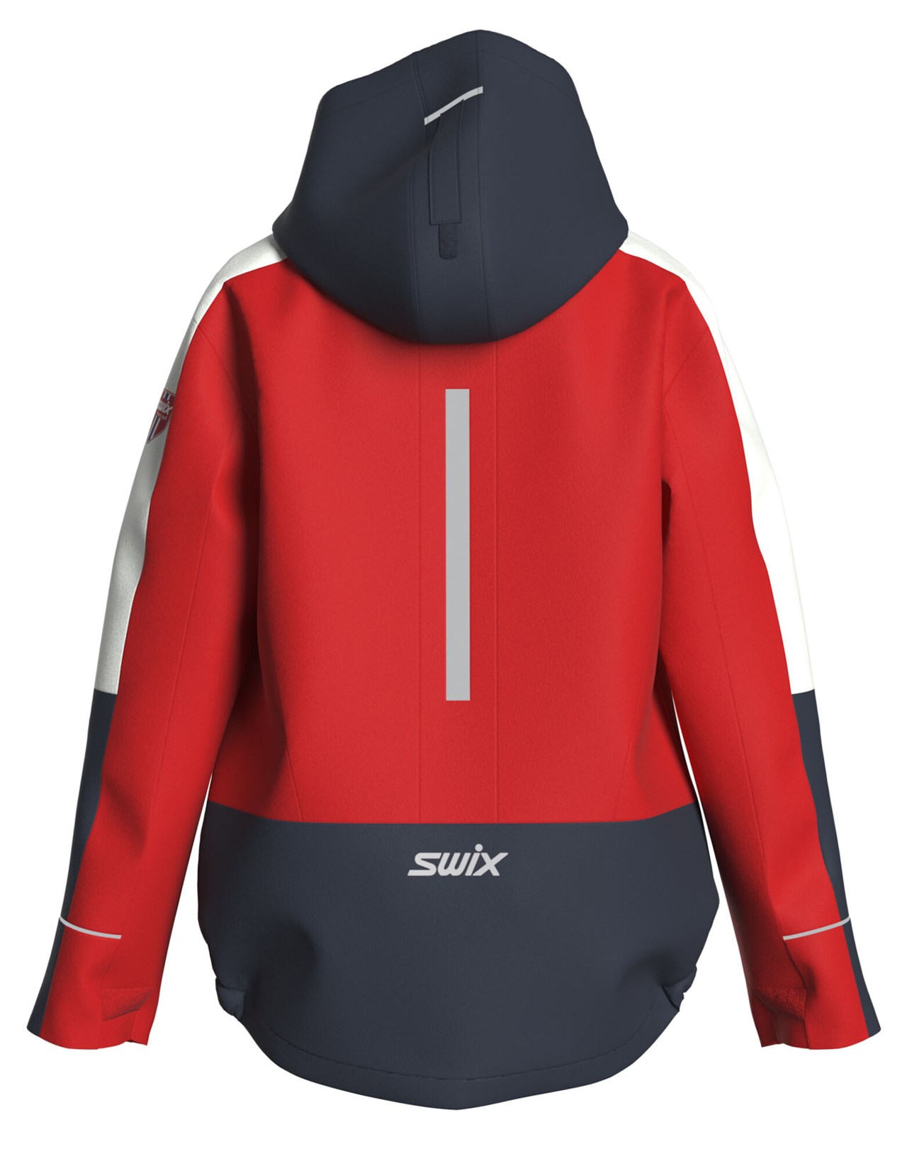 Blizzard Hood Jacket Junior Swix Red