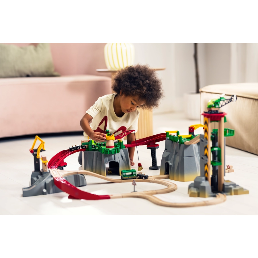 BRIO® Gebirgs-Frachten Set Deluxe