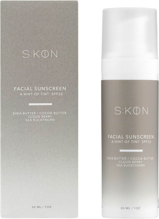 Skøn Skincare FACIAL SUNSCREEN - A HINT OF TINT SPF 30