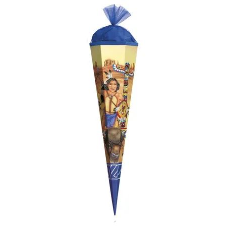 Roth Schultüte Indianer, 50 cm