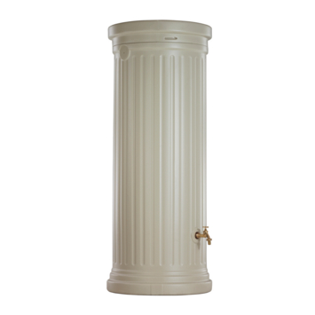 Garantia Regenton Romeinse kolom beige kunststof 1000 L