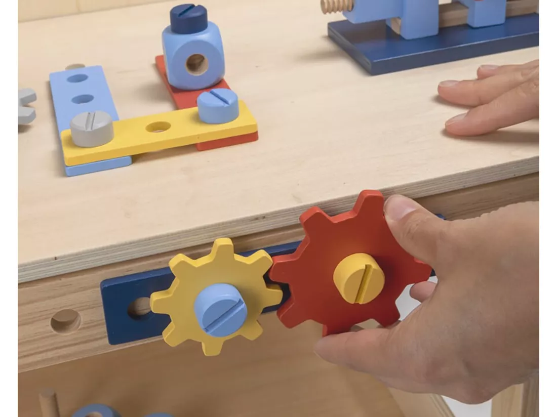 Établi de bricolage en bois pour enfant - De 3 à 12 ans