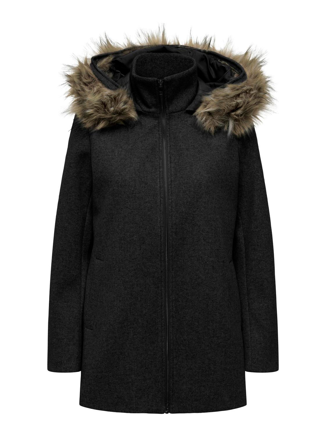 ONLNEWERICA Mantel Black