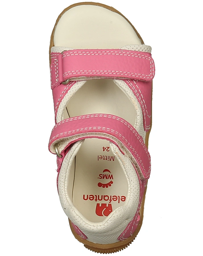 Lauflern-Sandalen TERRA TIZIANA in pink/weiß