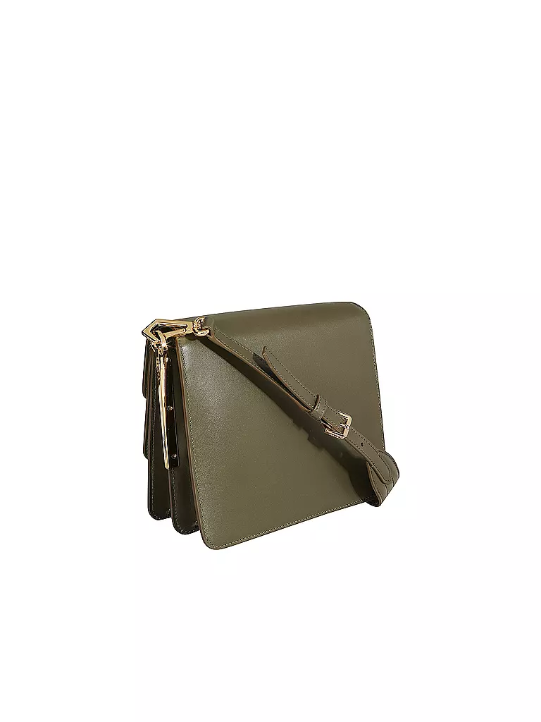 LANCEL Ledertasche - Umhängetasche IDYLLE   olive