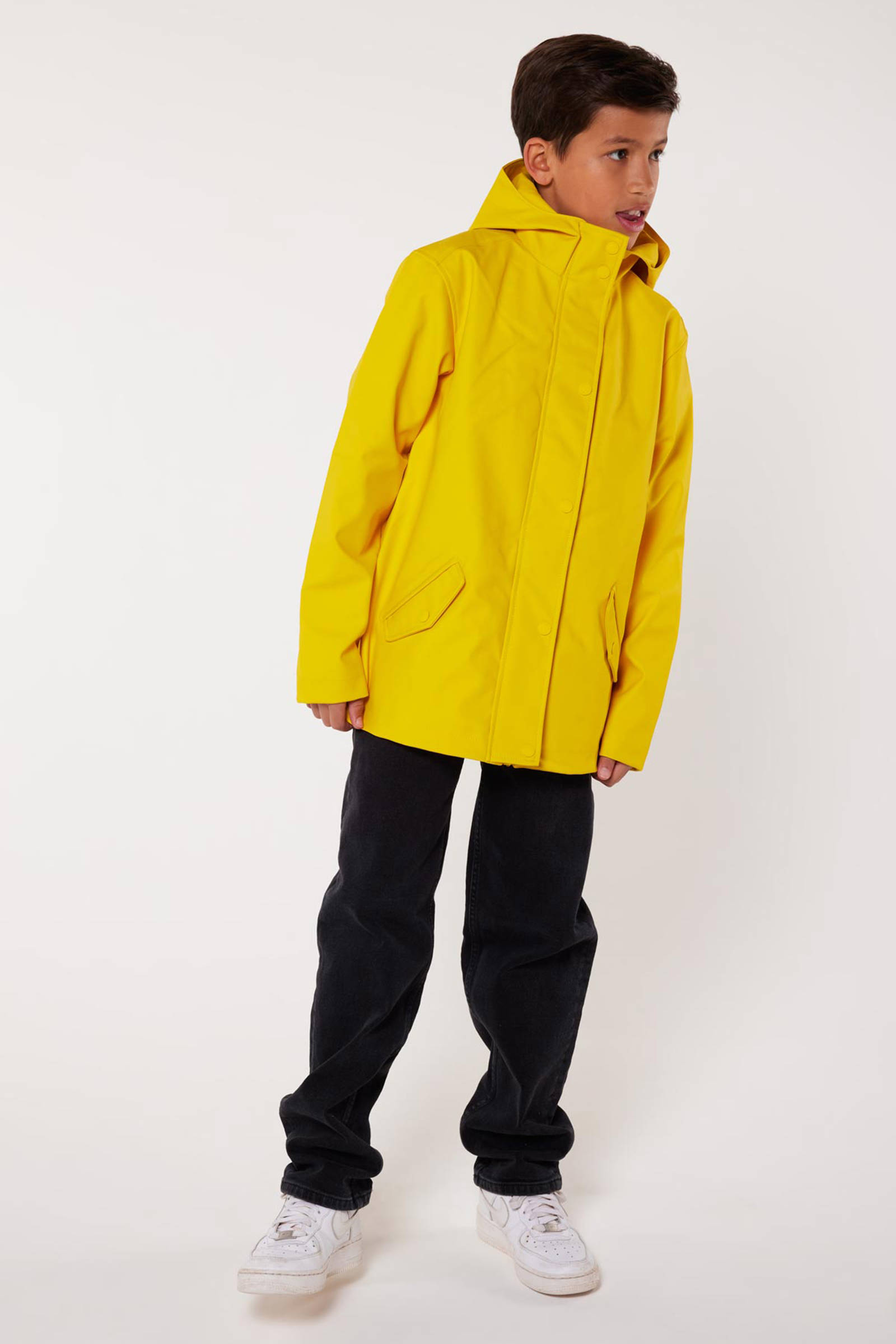 America Today regenjas Janice JR van polyester geel