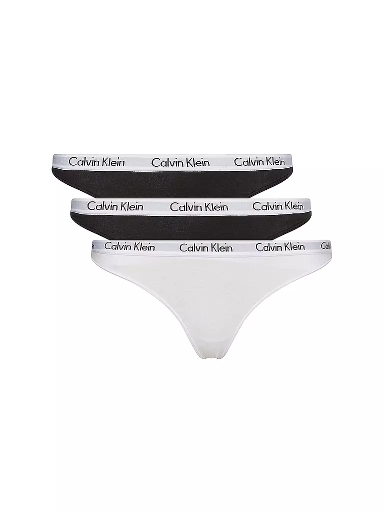 CALVIN KLEIN String 3-er Pkg. bunt