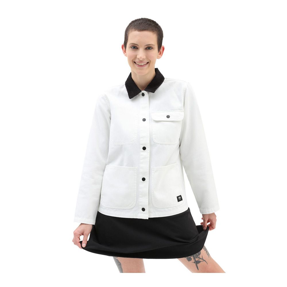 Vans DRILL CHORE - Veste Femme marshmallow