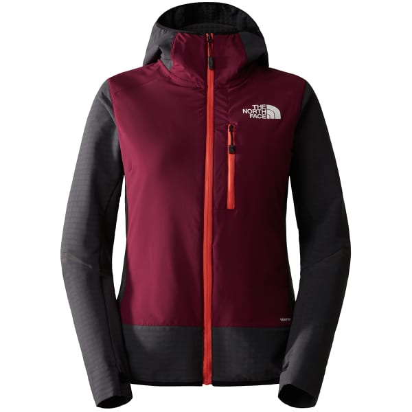 Veste polaire randonnée THE NORTH FACE W DAWN TURN HYBRID VENTRIX MIDLAYER ASPHALT GREY/BOYSENBERRY