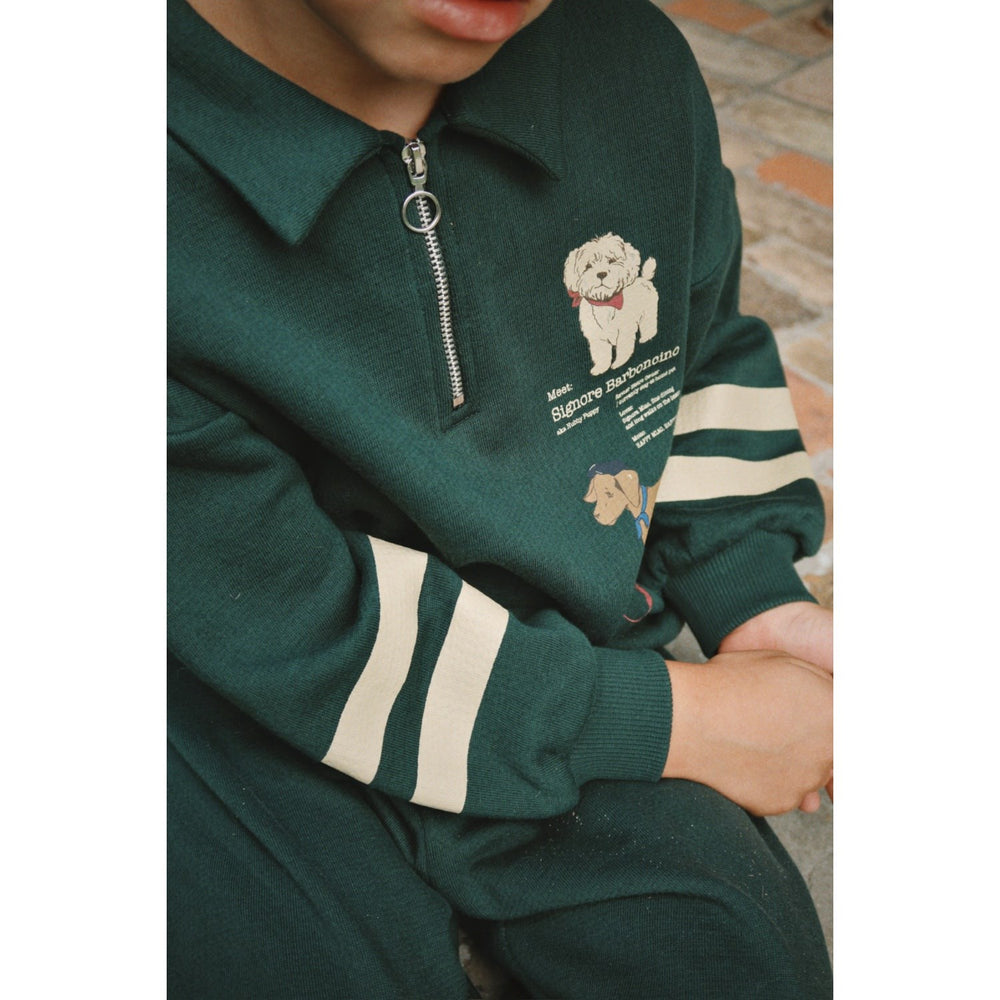 Køb Konges Sløjd Pine Grove Doggy Half Zip Polo Ocs