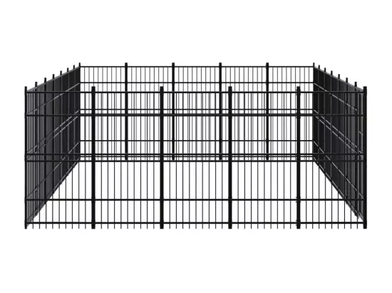 Chenil cage enclos pac noire 672 x 480 x 200 cm 02_0041835