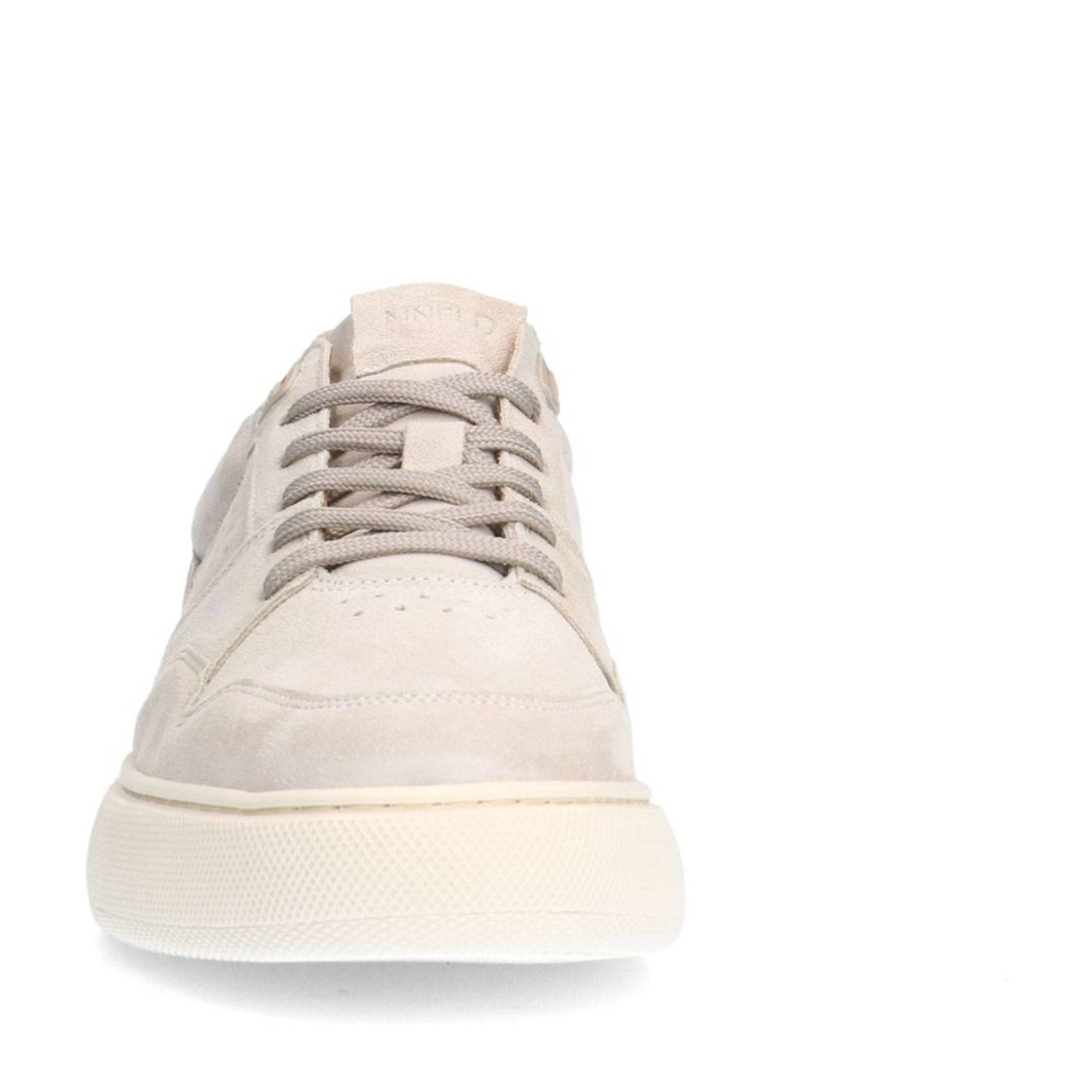 Manfield suède sneakers beige