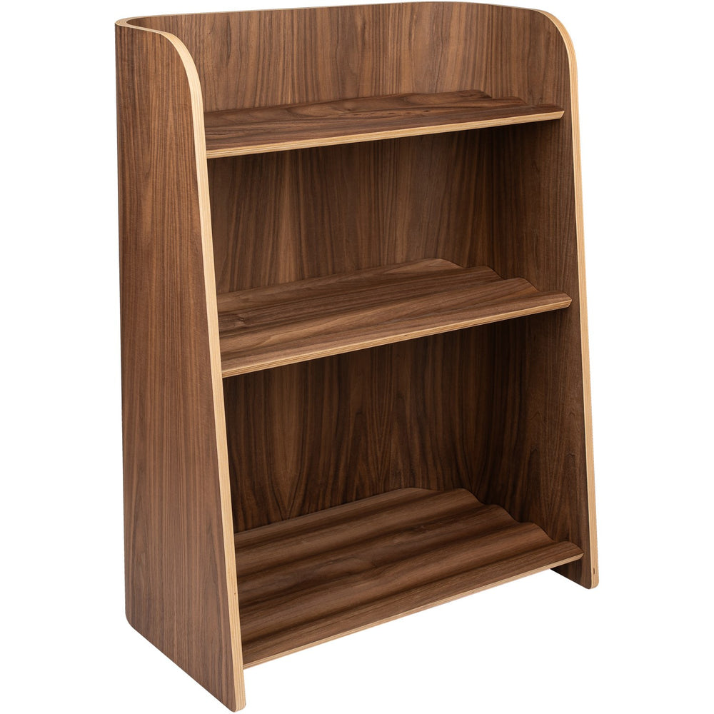 Køb Curve Lab Walnut Curvy Bogreol