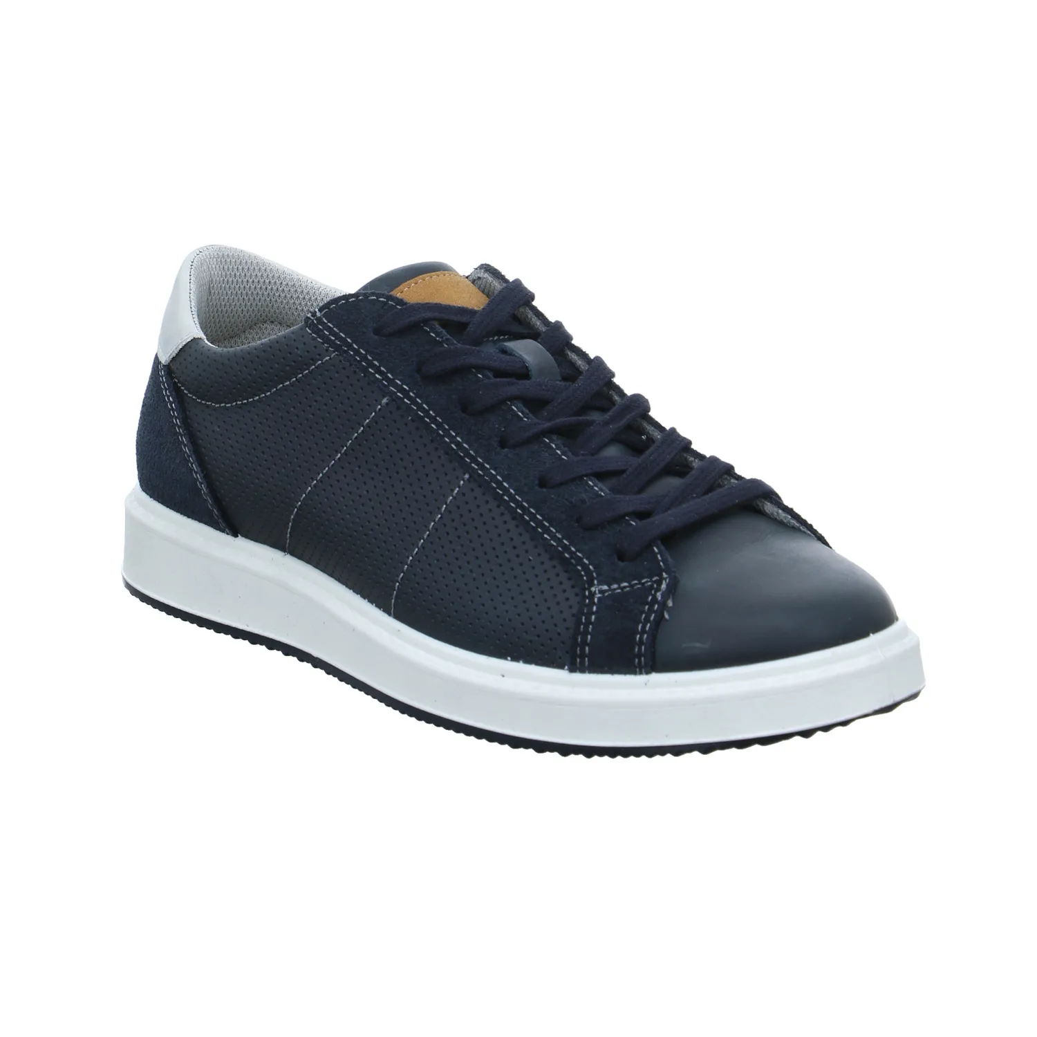 IMAC Halbschuhe Sneaker Blau Leder