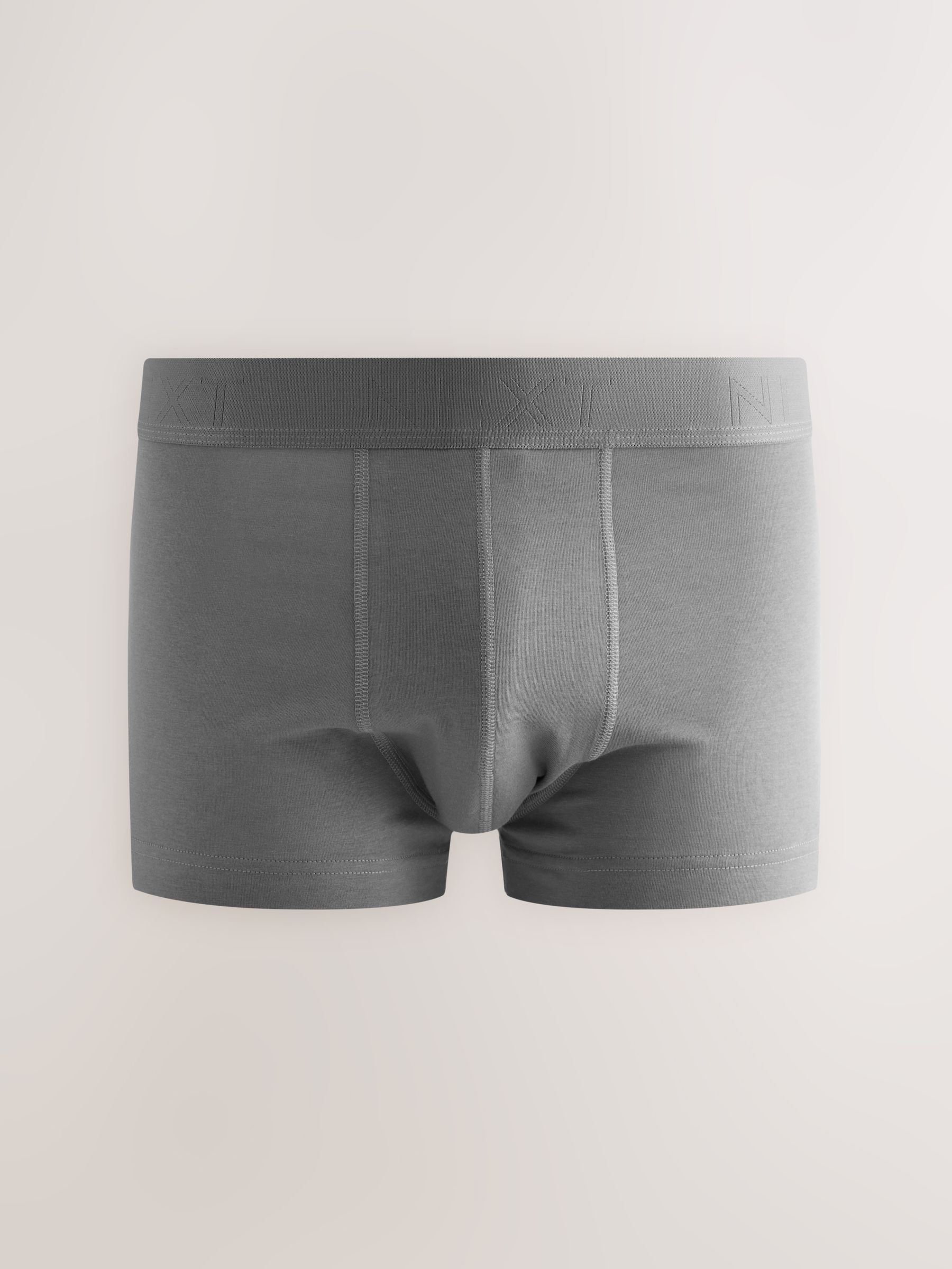 Zwart/grijs - 5 Hipsterboxershorts