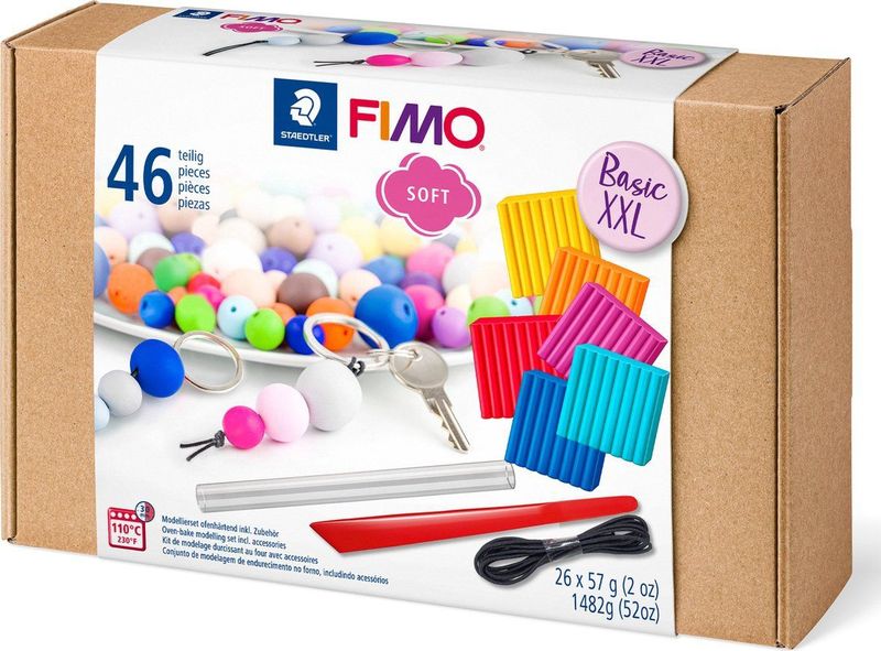 FIMO soft - ovenhardende boetseerklei - Basic XXL set
