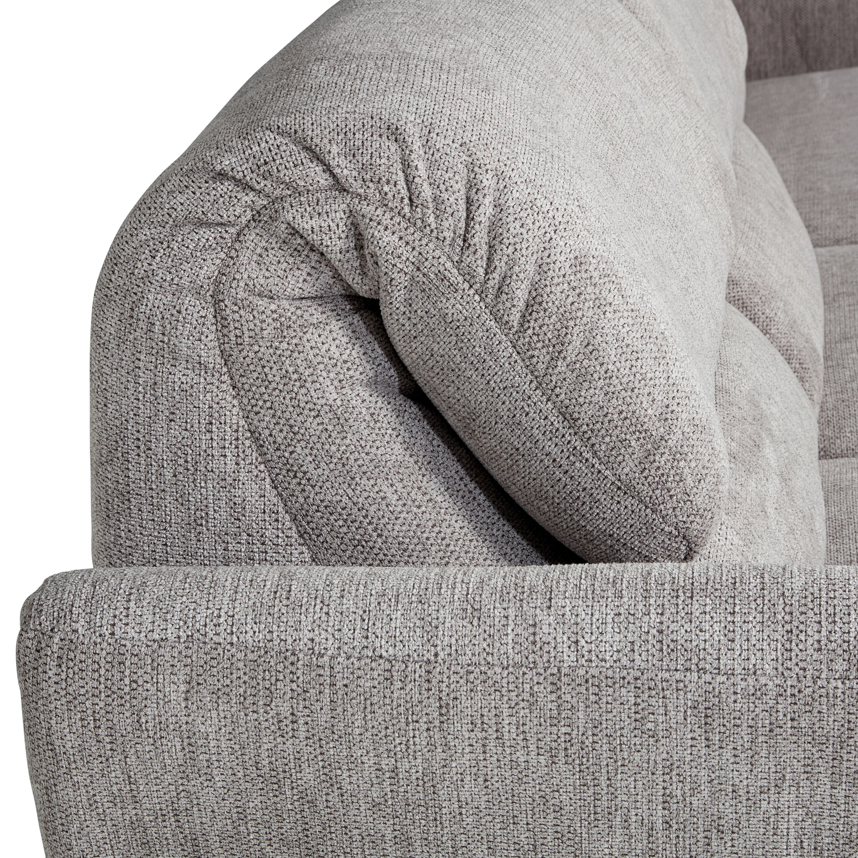 SEBO Ecksofa - Grau / B: 284.0 cm x T: 161.0 cm x H: 84.0 cm
