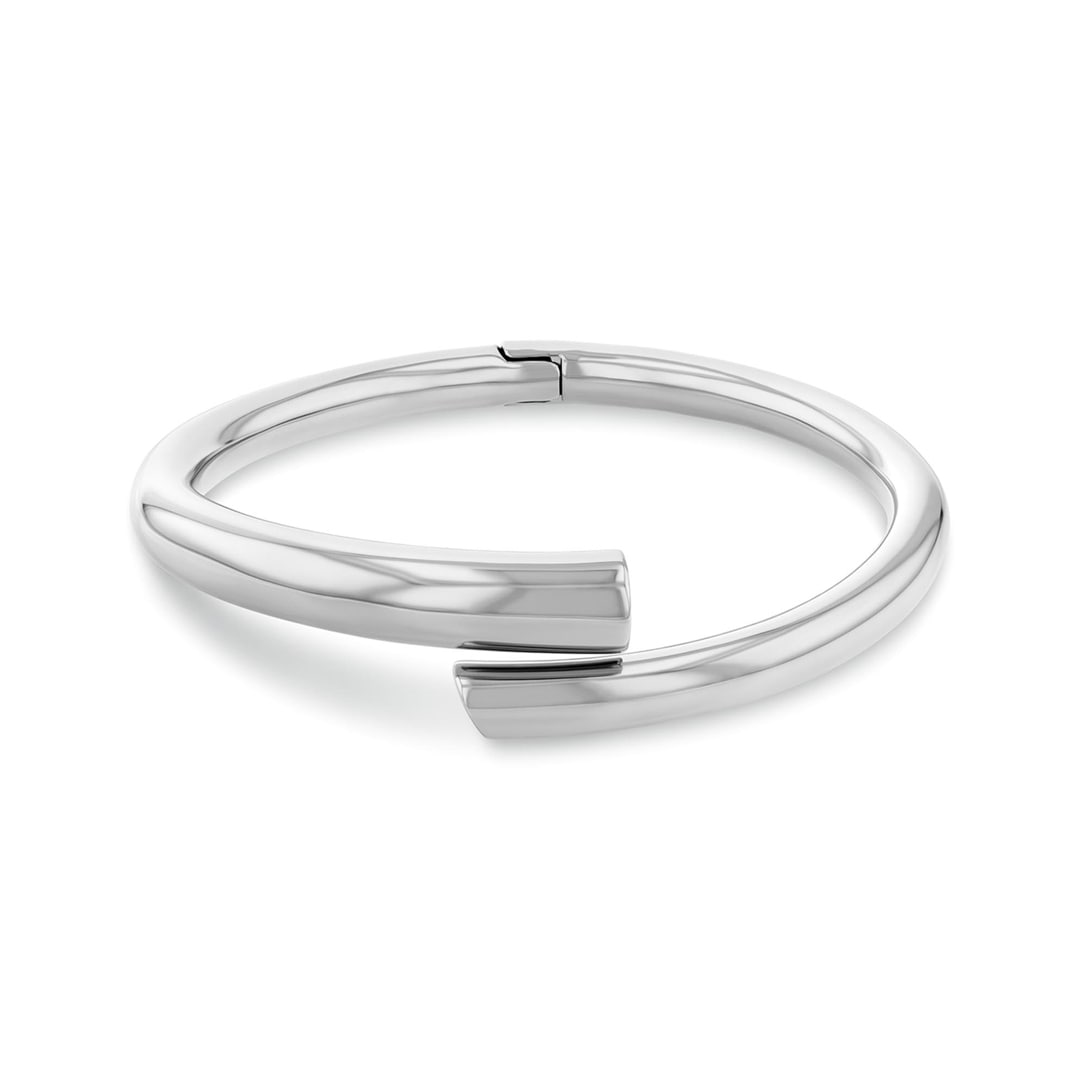 Calvin Klein Armreif Spiral Silbrig