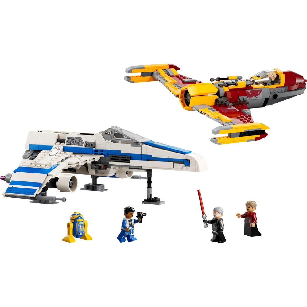 LEGO Star Wars 75364 New Republic E-Wing vs. Shin Hatis Starfighter Set