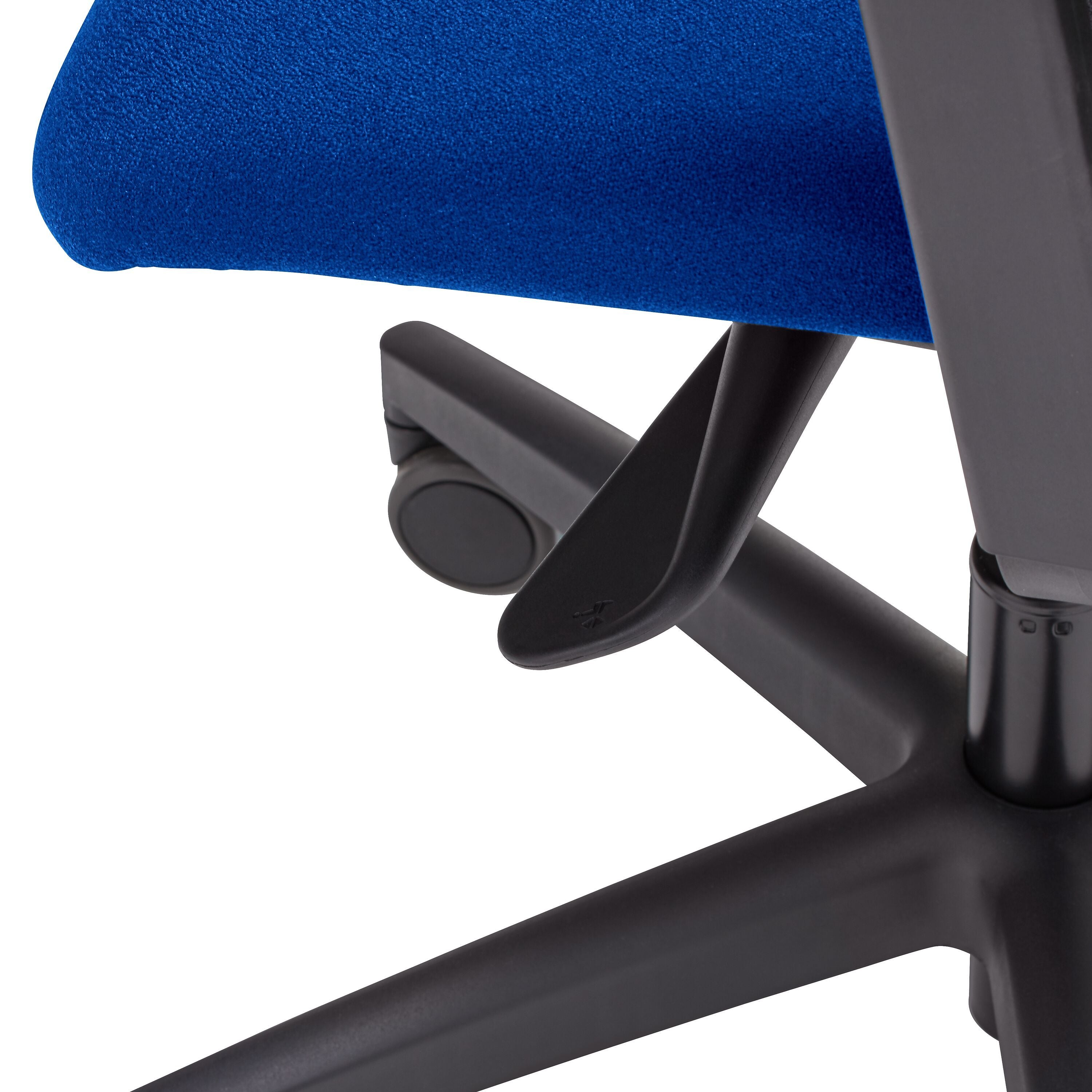 Giroflex 353 Polsterrücken Bürostuhl - Blau / B: 69.0 cm x T: 70.0 cm x H: 114.0 cm