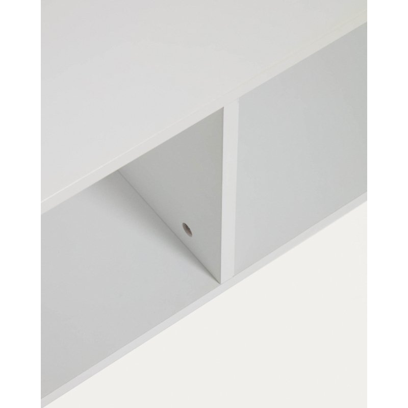 Meuble de rangement Nunila MDF blanc 78 cm