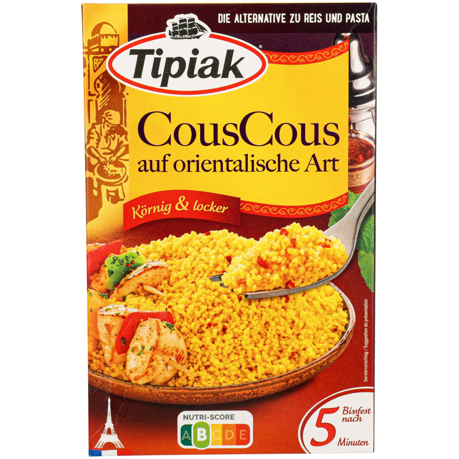 Tipiak Couscous orientalische Art 2x255g
