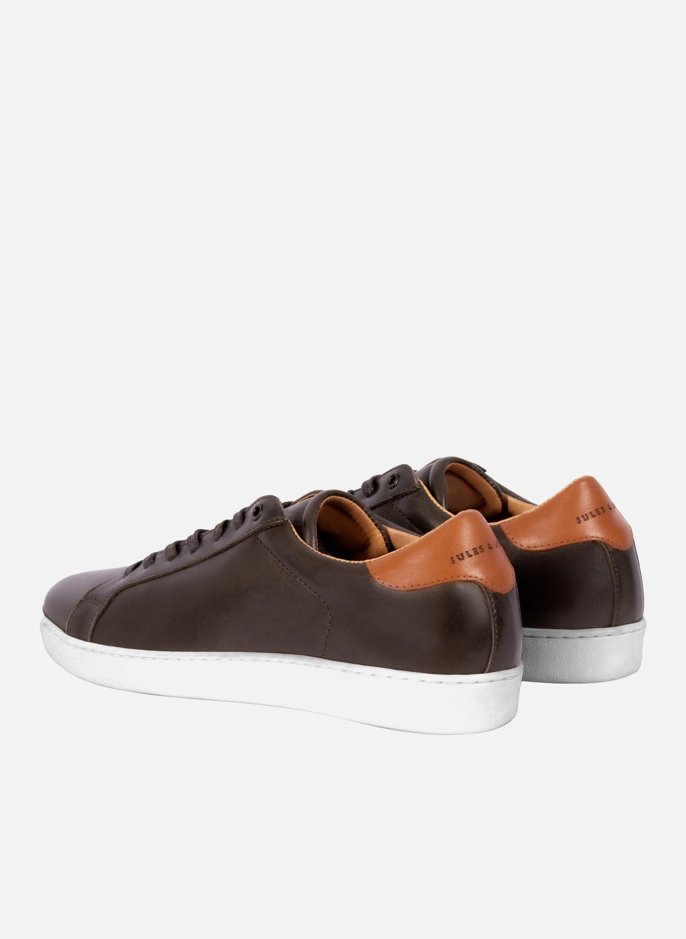 Tennis lacet homme cuir | Marron