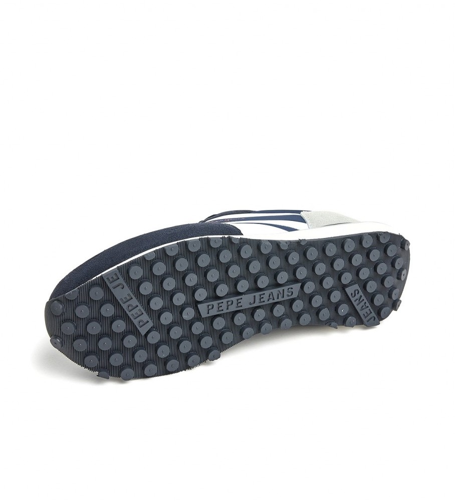 Tênis Pepe Jeans Foster Heat M em couro azul marinho