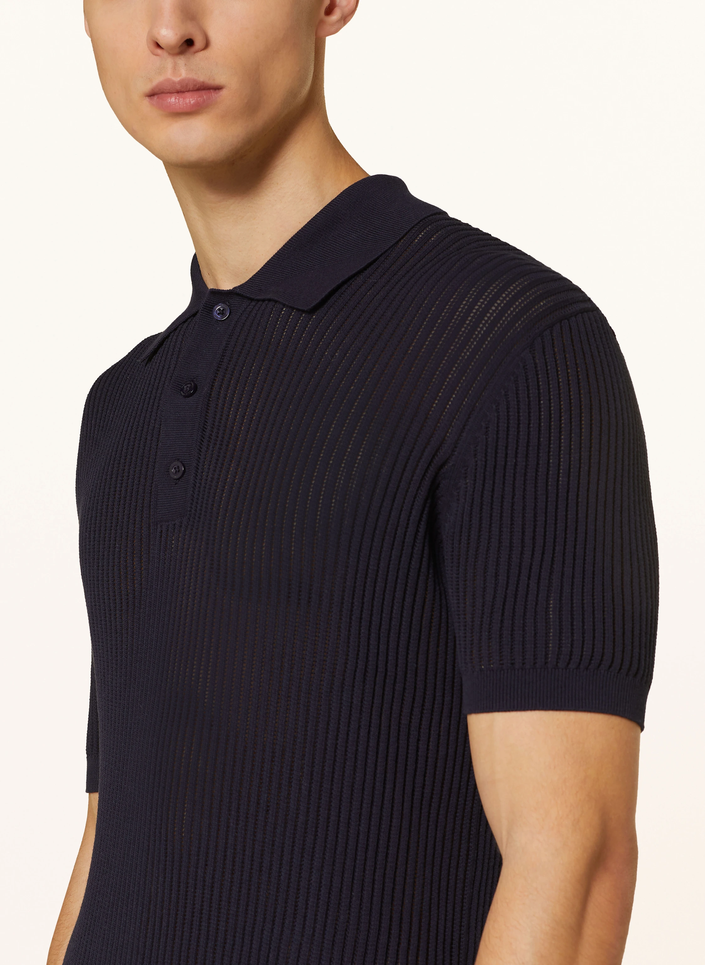 FRESCOBOL CARIOCA Strick-Poloshirt VIDAL Regular Fit