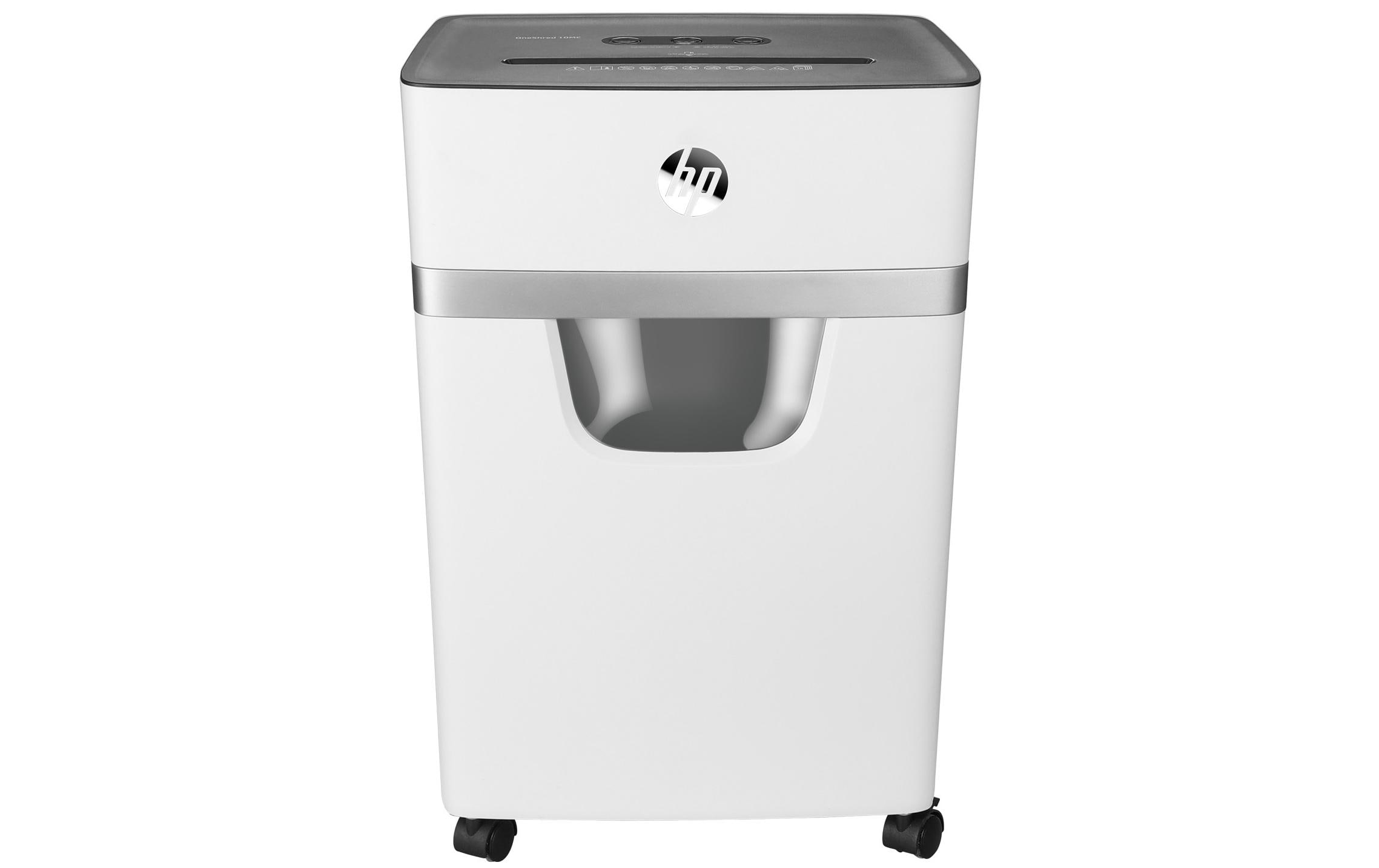 Aktenvernichter OneShred 10MC P-5, 10 Seiten<br>Dokumentenvernichter von HP
