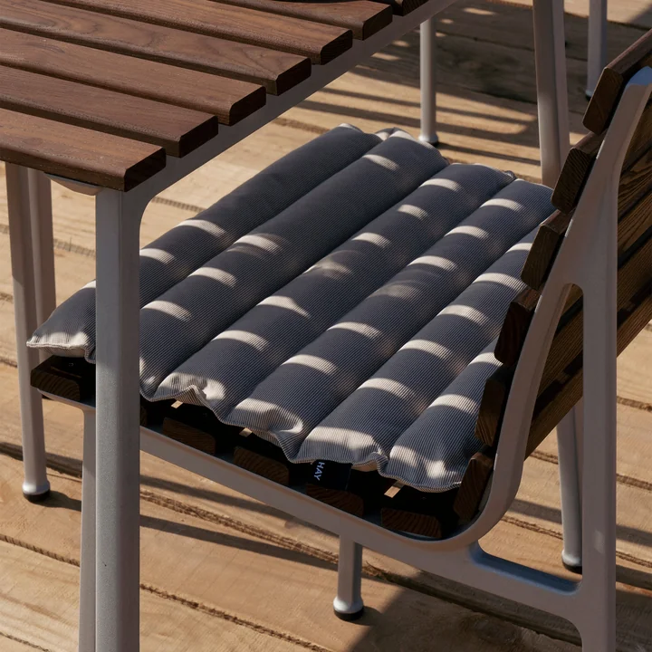 HAY - Traverse Quilted Sitzkissen für Outdoor Stuhl, beige sand