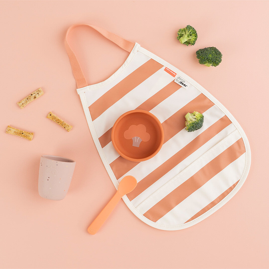 Done by deer slabbetjes - stripes - papaya - 2st
