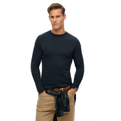 Tee-shirt à manches longues homme Vintage Logo Emb SUPERDRY