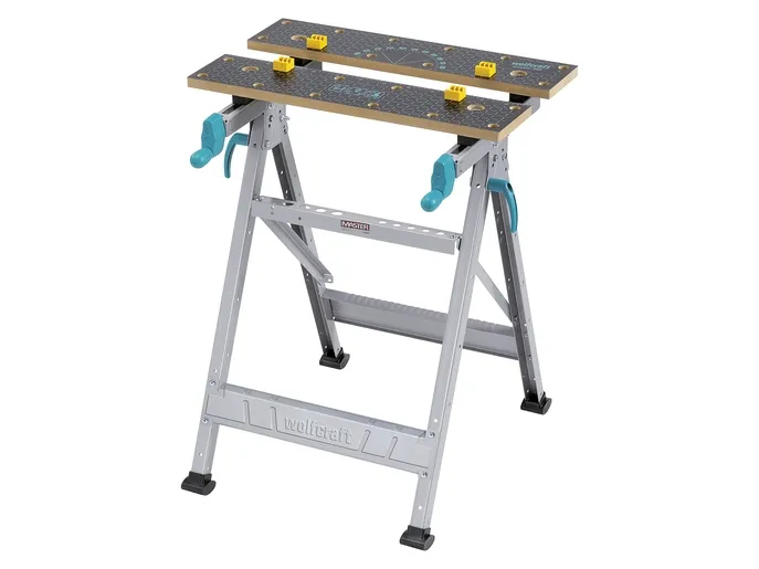 wolfcraft GmbH MASTER 200, Savbuk arbejdsbord, MDF, Aluminium, Sort, 180 kg, 14,5 cm, 36,5 cm