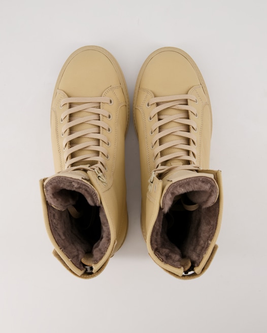 Woolrich Schnürstiefelette Winterstiefel in Beige