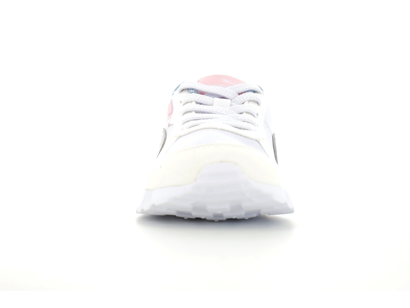Puma-381988 Matières combinées Blanc-Gris