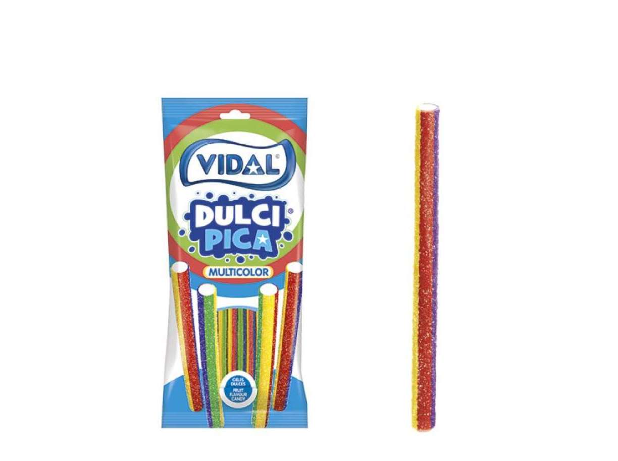 GOMAS VIDAL DULCIPICA MULTICOLOR 90G