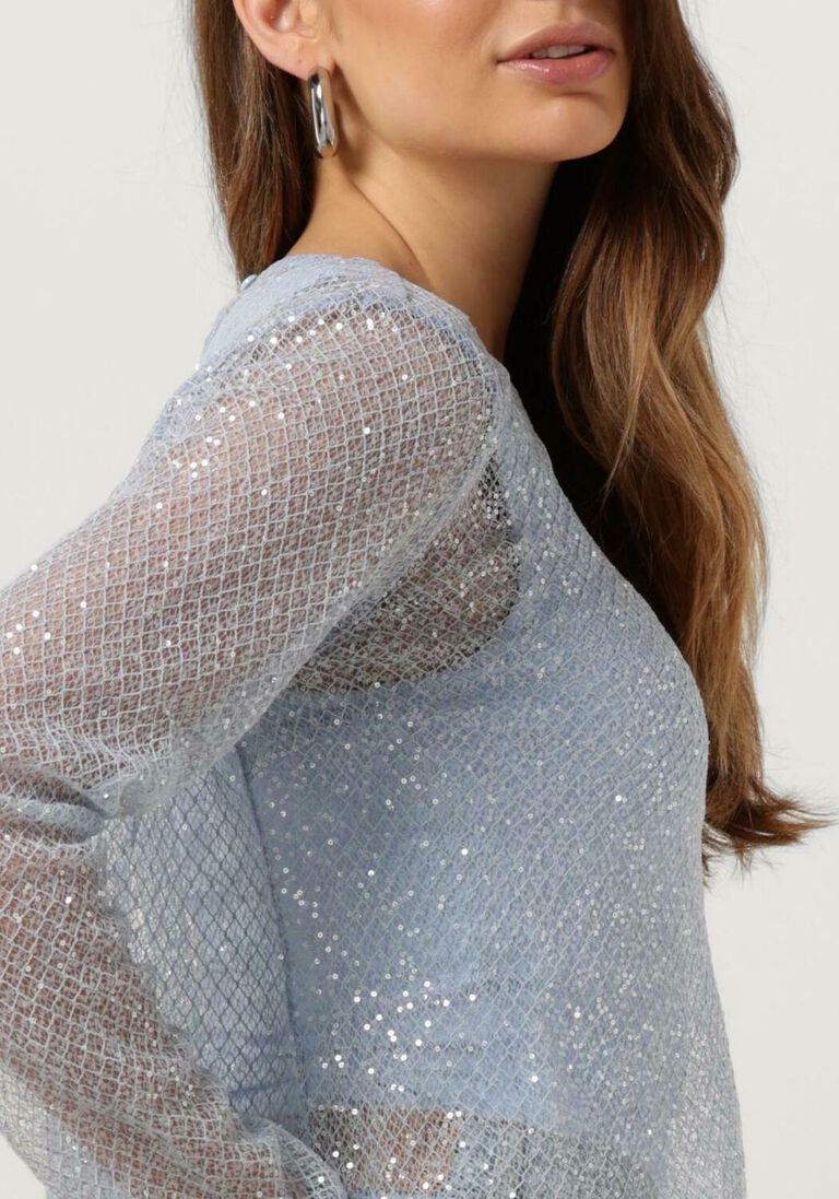 MODSTR\u00D6M lichtblauwe modstr&ouml;m top gerardmd top